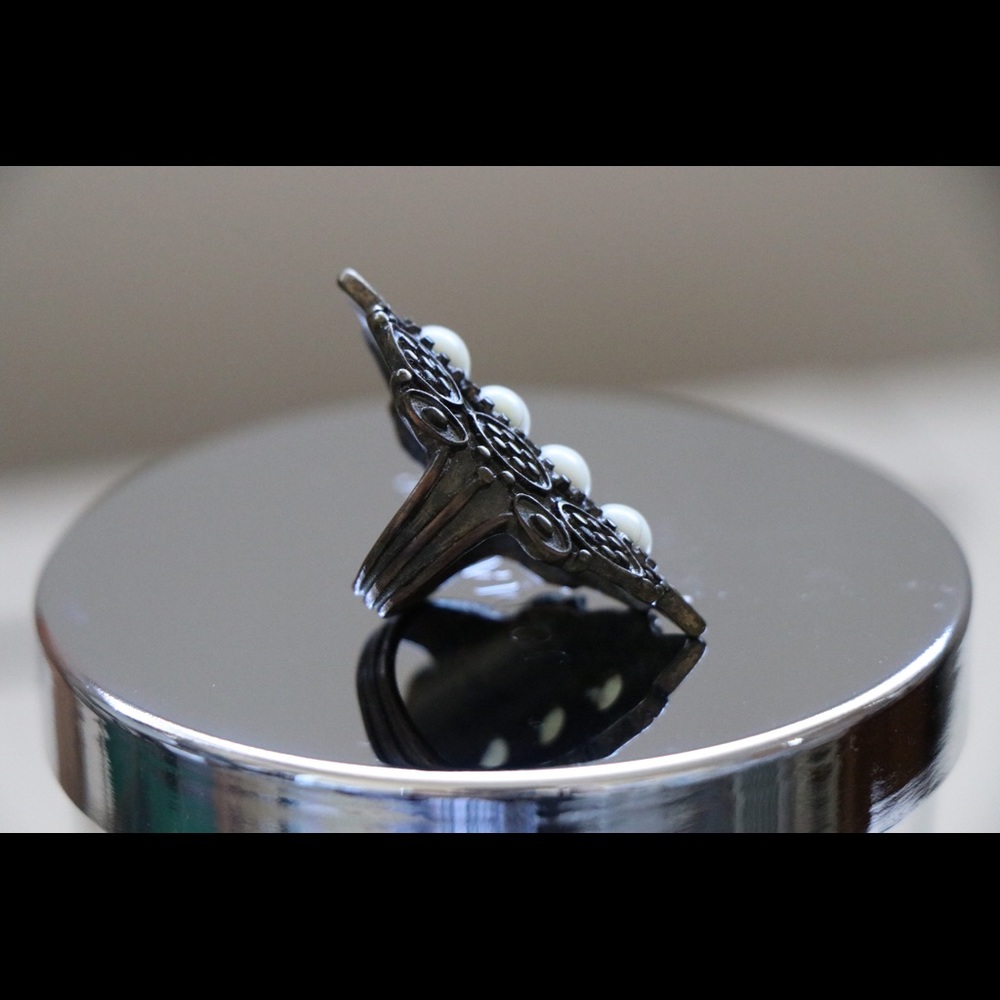 Free People Statement Stone Ring - image 2